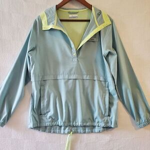 Columbia Women's Sky Blue and Lemon Jacket